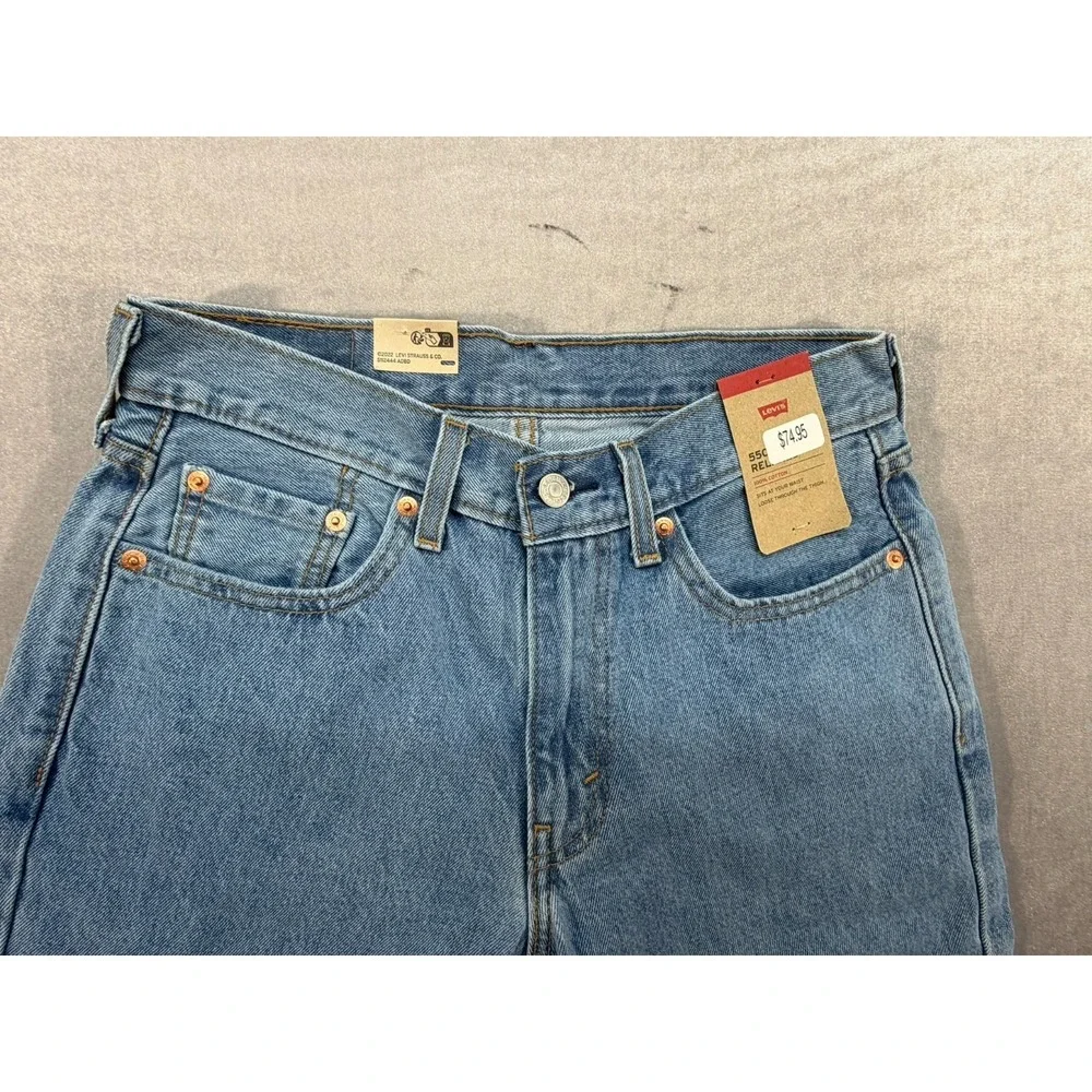 NWT Levi Strauss Men 550 Relaxed Fit Jeans Size 30X32 Lightstone Wash